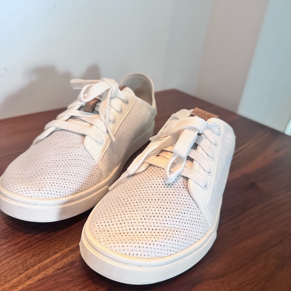 Olukai white sneakers